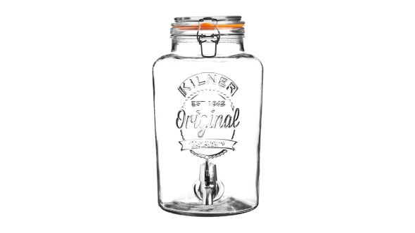 Kilner Clip Top Drinks Dispenser 5Ltr 25.405