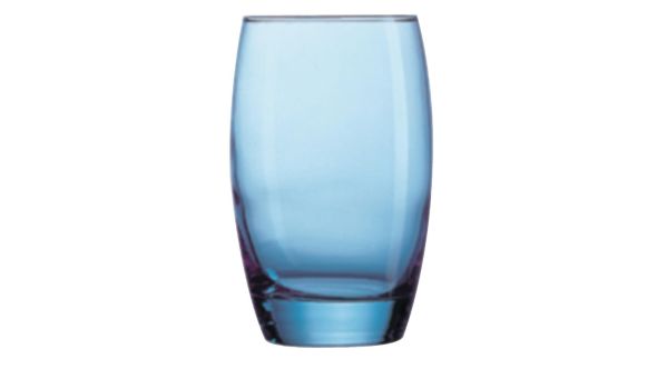 Arcoroc Salto Ice Blue Hi Balls Glasses 350ml (24 Pack) C9687