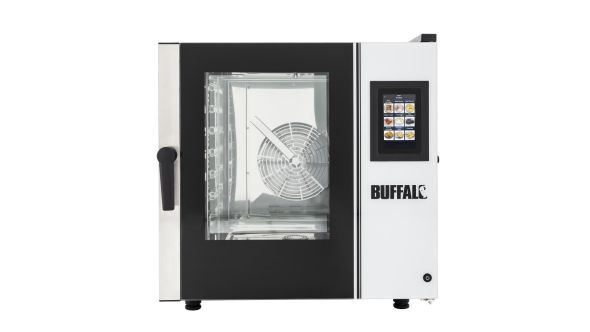 Buffalo Smart Touchscreen Combi Oven 7x GN 1/1 with Installation Kit