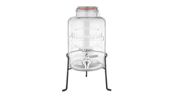 Olympia Nantucket Style Drink Dispenser with Wire Stand 8.5Ltr 15HS015