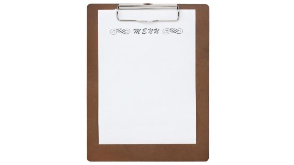 Olympia Menu Presentation Clipboard A4 MCB2433
