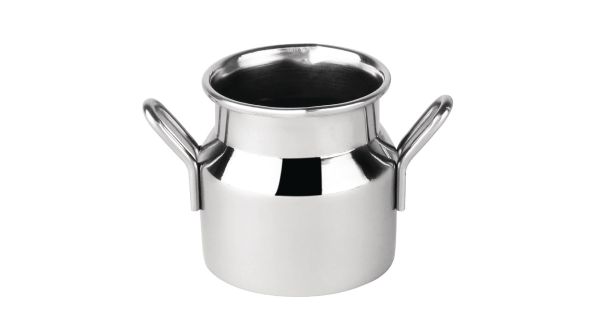 Olympia Stainless Steel Mini Milk Churn Small 60ml TW-V J S