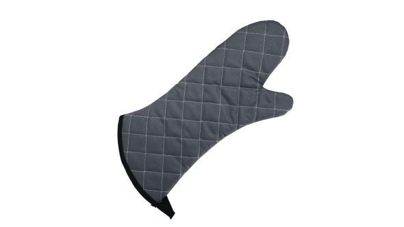 Vogue Flame Retardant Charcoal Oven Mitt 17"