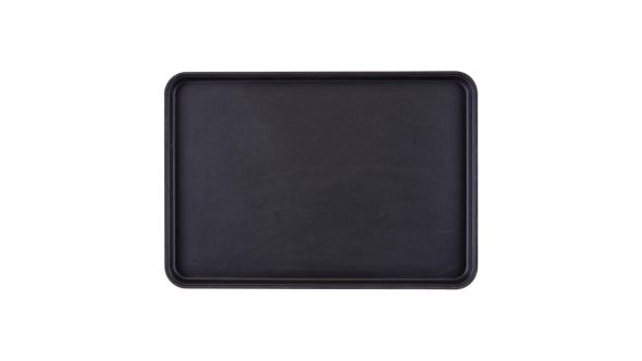 Cambro Camtread Fibreglass Rectangular Tray Black 450x650mm 1826CT110