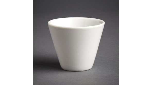 Olympia Whiteware Conical Ramekins White 70mm (12 Pack) CM164
