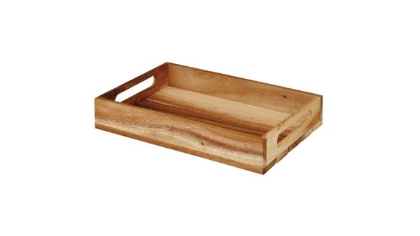 Churchill Alchemy Buffetscape Medium Wooden Crate 300 x 200 x 48mm ZCAWMWCR1