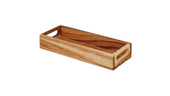 Churchill Alchemy Buffetscape Small Wooden Crate 300 x 118 x 48mm ZCAWSMCR1