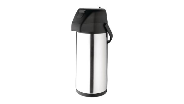 Olympia Stainless Steel Topped Pump Action Airpot 3Ltr APGX30