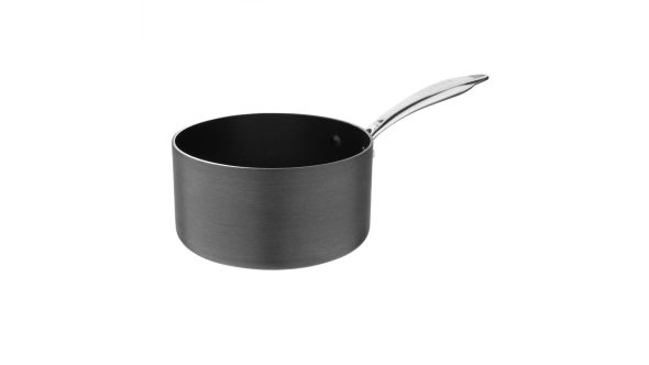 Vogue Anodised Aluminium Non-Stick Saucepan 18cm