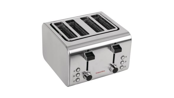 Caterlite 4 Slot Stainless Steel Toaster