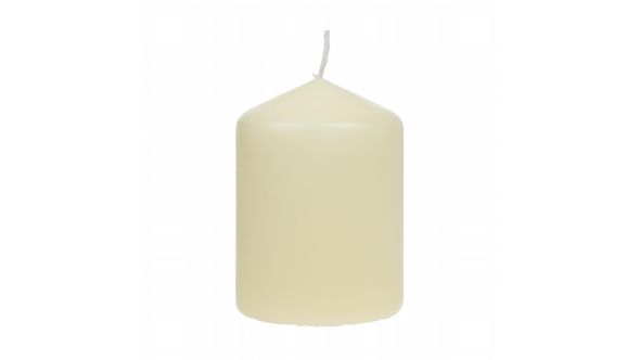 Bolsius Ivory Pillar Short Candles 3" (12 Pack) 103413102505