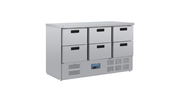 Polar G-Series Six Drawer Counter Fridge