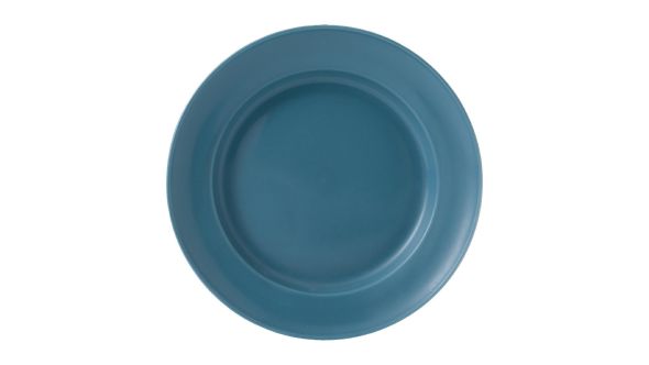 Churchill Art De Cuisine Future Care Rimmed Plates Blue 260mm (6 Pack) FCBLFC101