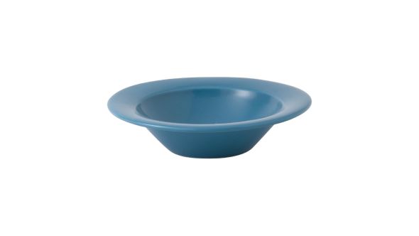 Churchill Art De Cuisine Future Care Rimmed Bowls Blue 165mm (6 Pack) FCBLPOMO1