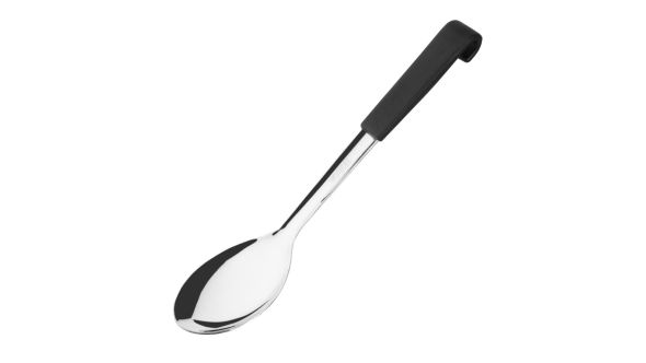 Vogue Black Handled Serving Spoon 340mm