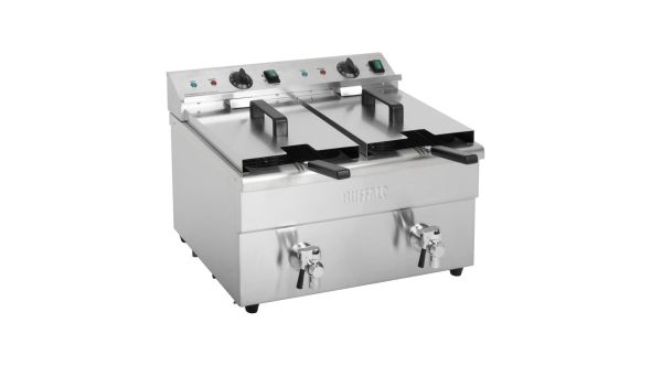Buffalo Induction Fryer 2x 7.5Ltr