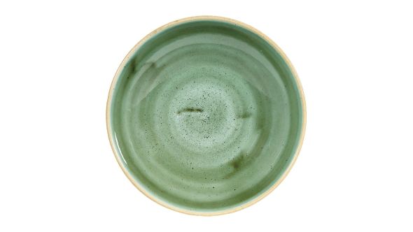 Churchill Stonecast Round Coupe Bowls Samphire Green 182mm (12 Pack) SSGSEVB71