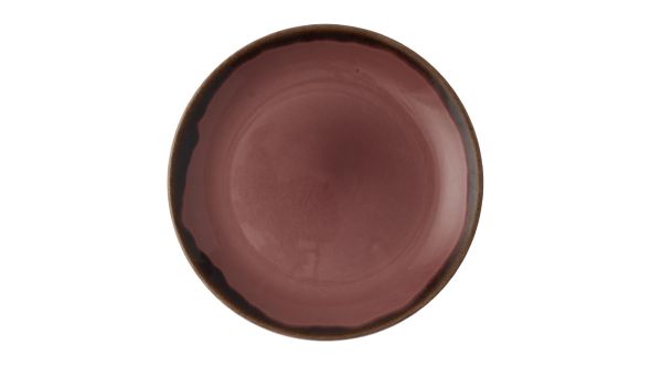 Dudson Harvest Coupe Plates Plum 165mm (12 Pack) HVPLEVP61