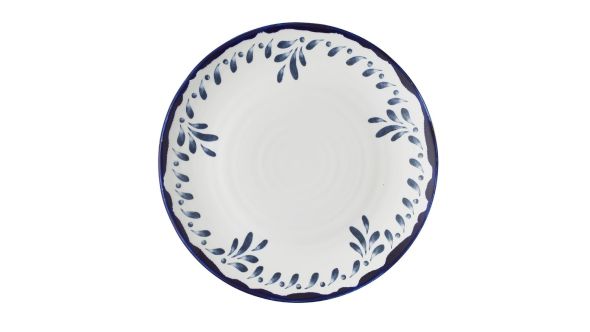Dudson Harvest Mediterranean Organic Coupe Plates 10.6 inch (12 Pack) MEIKDU271