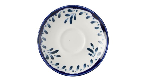 Dudson Harvest Mediterranean Cappuccino Saucers 6.25 inch (12 Pack) MEIKCSS 1
