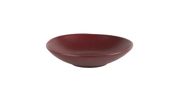 Olympia Build-a-Bowls Flat Bowls Red 195mm (6 Pack) 11311