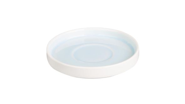 Olympia Fondant Saucers Aqua 136mm (6 Pack) 11333