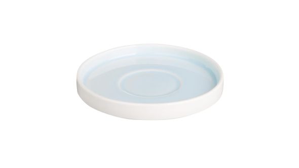 Olympia Fondant Saucers Aqua 155mm (6 Pack) 11334
