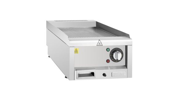 Buffalo 600 Series 3kW Ribbed Electric Griddle 400mm