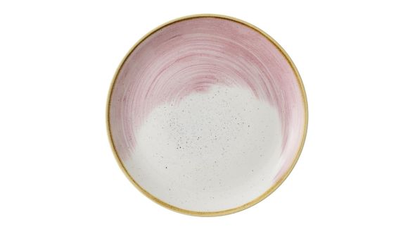 Churchill Stonecast Accents Evolve Coupe Plates Petal Pink 288mm (12 Pack) ASPPEV111