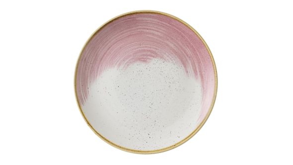 Churchill Stonecast Accents Evolve Coupe Plates Petal Pink 260mm (12 Pack) ASPPEV101