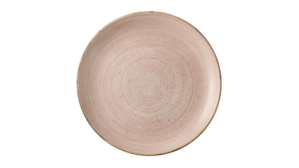 Churchill Stonecast Raw Terracotta Evolve Coupe Plates 288mm (12 Pack) SRTEEV111