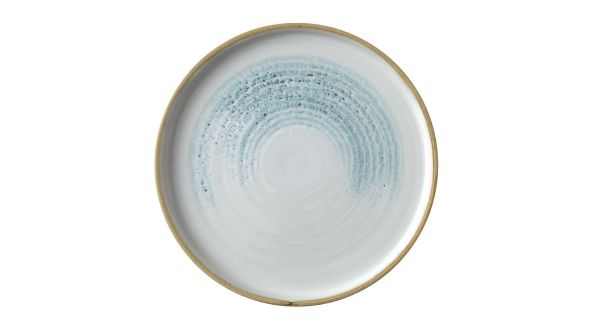 Churchill Homespun Accents Aquamarine Walled Plates 220mm (6 Pack) HAAMWP211