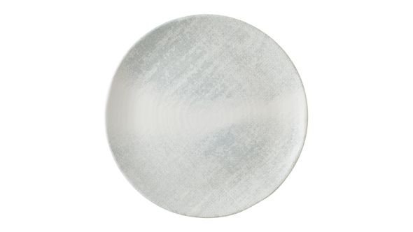 Dudson Makers Collection Jute Grey Organic Coupe Plates 290mm (12 Pack) MCJGDU291