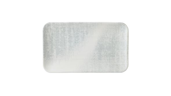 Dudson Makers Collection Organic Rectangular Plates Jute Grey 270x160mm (12 Pack) MCJGDOB11
