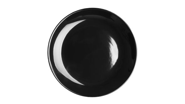 Olympia Cafe Coupe Plates Black 200mm (12 Pack) CU950