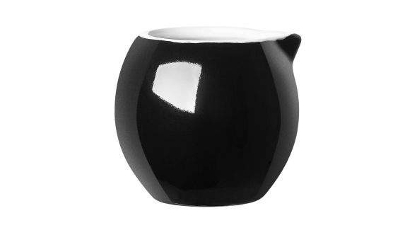 Olympia Cafe Milk Jugs Black 70ml (6 Pack) CU951