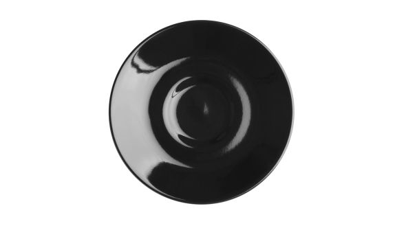 Olympia Cafe Espresso Saucers Black 116mm (12 Pack) CU955