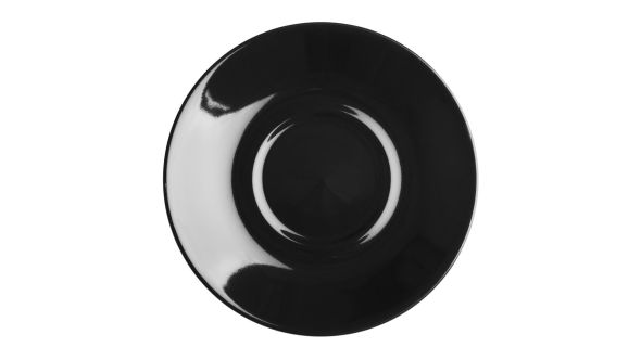 Olympia Cafe Saucers Black 154mm (12 Pack) CU956