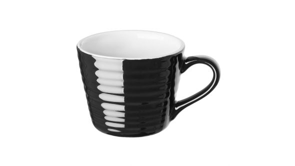Olympia Cafe Aroma Mugs Black 230ml (6 Pack) CU960