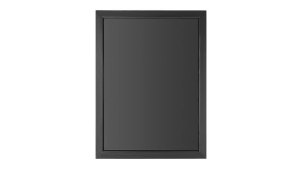 Olympia Wallboard Black Wooden Frame 600x800mm ECIA6080B