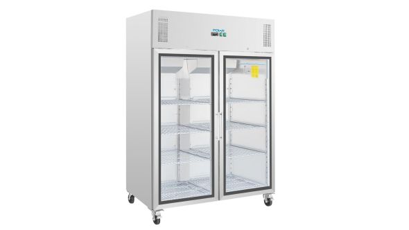 Polar G-Series Upright Double Door Gastro Display Fridge 1200Ltr