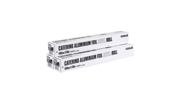 Vogue Aluminium Foil 90m fits Wrap450 Dispenser (3 pack)