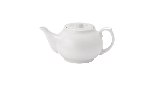 Utopia Pure White Teapots 430ml (12 Pack) E11015-000000-B04012