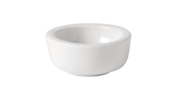 Utopia Titan Butter Dishes White 65mm (6 Pack) K302106-00000-B01006