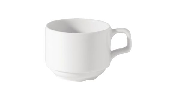 Utopia Titan Stacking Cups White 200ml (36 Pack) K322107-00000-C06036