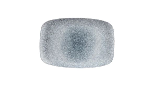 Churchill Studio Prints Raku Rectangular Plates Topaz Blue 245 x 355mm (6 Pack) RKTBXP141