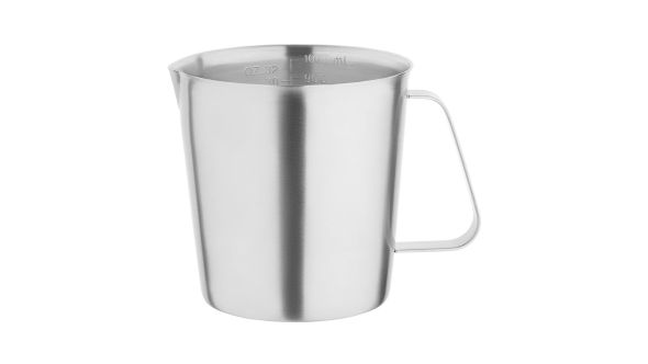 Vogue Stainless Steel Measuring Jug 1ltr