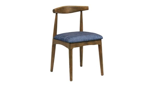 Everyday Austin Dining Chair Weather Oak with Helbeck Midnight Seat (2 Pack) CX433