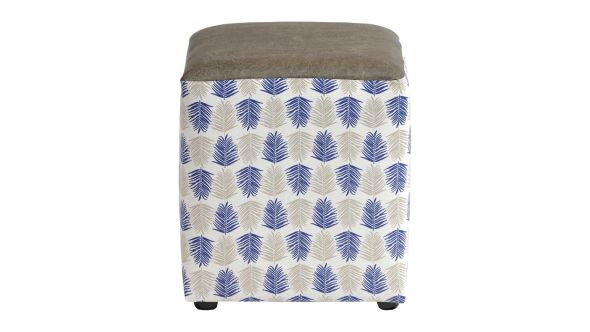 Everyday Alfresco Cube Ash Stool Marine (2 Pack) CX454