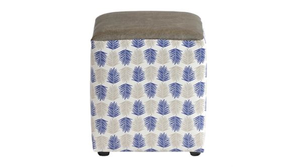 Everyday Alfresco Cube Ash Stool Marine (2 Pack) CX454